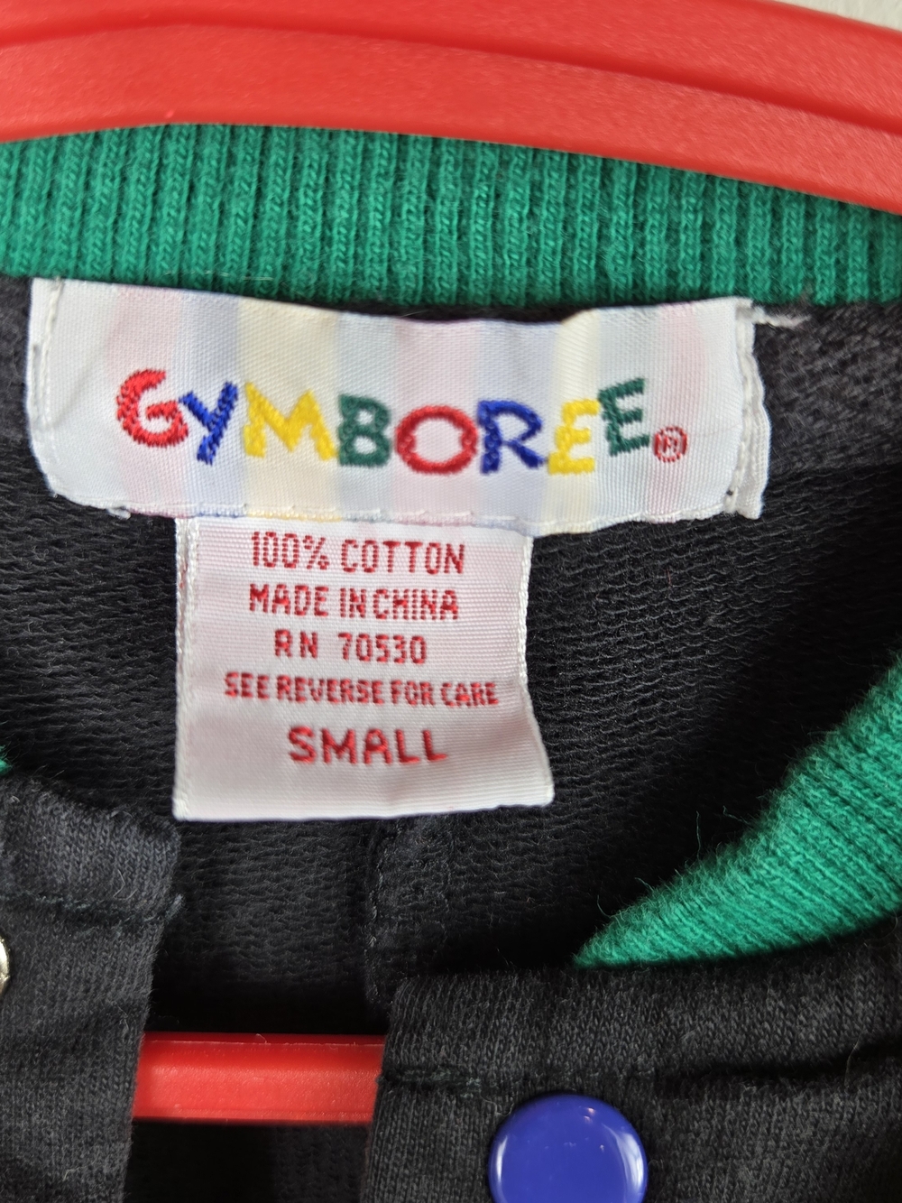 Vintage Gymboree Rainbow Tag Color Block Romper 2-3T 90s Retro Checkerboard - Picture 9 of 9